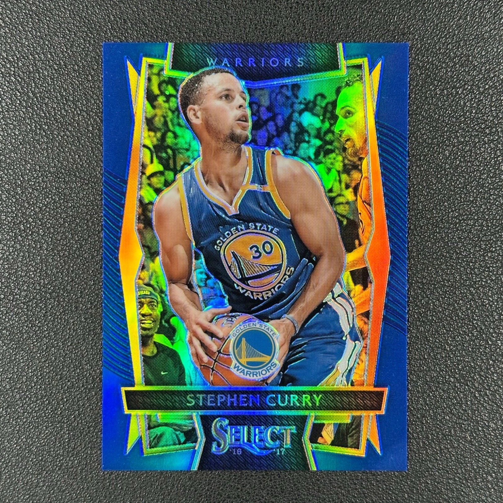 2016-17 Panini Select Concourse Stephen Curry Blue Prizm 269/299 Color Match#Z