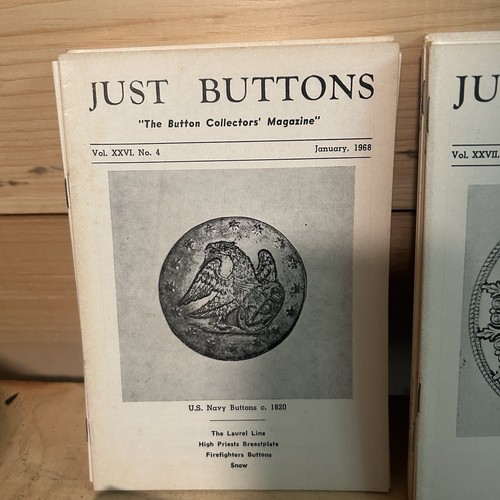 Just Buttons Magazines from 1968 Through 1973 Complete Run Of Years 72 Magazines - Picture 2 of 9