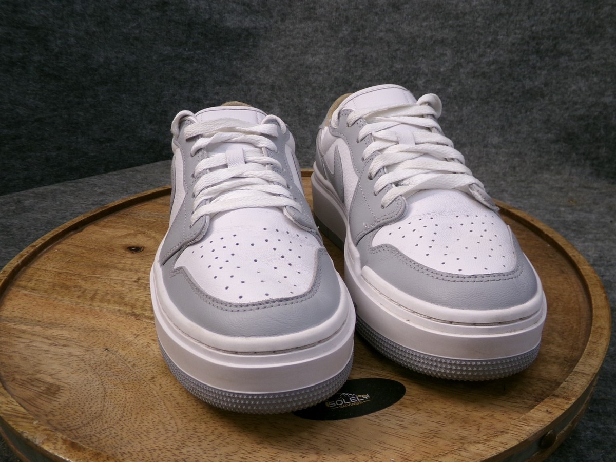 Nike Air Jordan 1 Elevate Low Women's Size 9 US Wolf Grey Leather