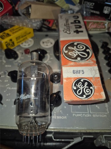 1 Excellent Strong New in the box General Electric 6HF5 tube #960 | eBay