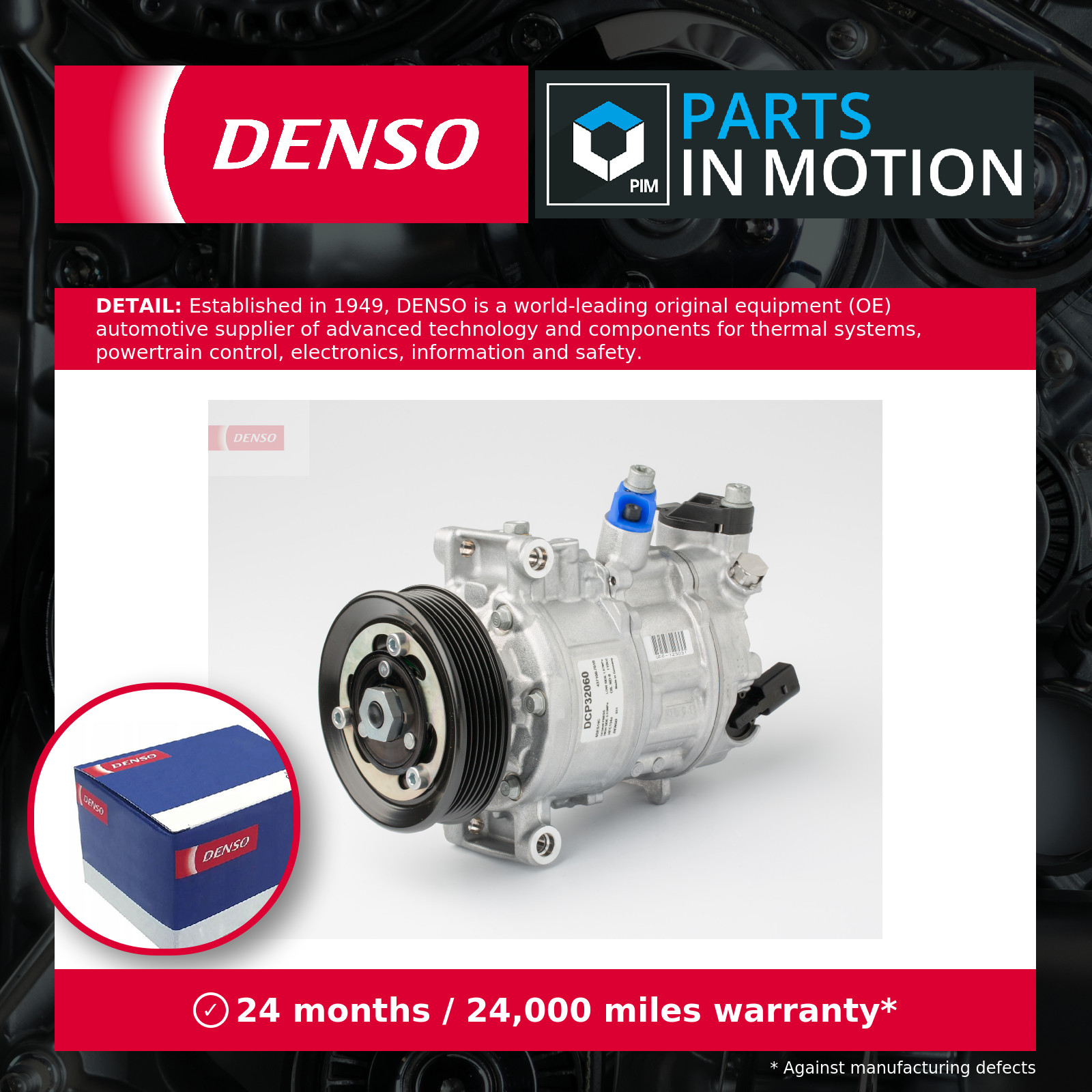 Fits DENSO DCP32060 air conditioning compressor. VAG OE A3 12- ⭐UK Stock⭐ - Image 24