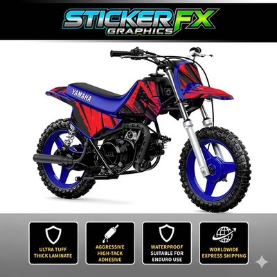 Yamaha PW50 Sticker Kit, Grafik Kit, Decal Kit, Wrap