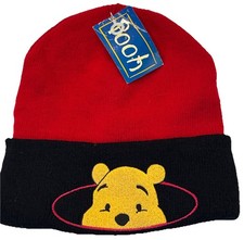 VTG RARE 1998 POOH Winnie The Pooh Beanie Hat New Old Stock NWT Dates 05/98