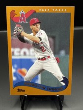 2020 Topps Archives ANDRELTON SIMMONS 2002 Style Base Card Angels #224