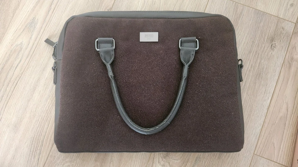 Hugo BOSS Herren Tasche Braun Original 2017 Aktentasche zeitlos - Bild 1 von 1