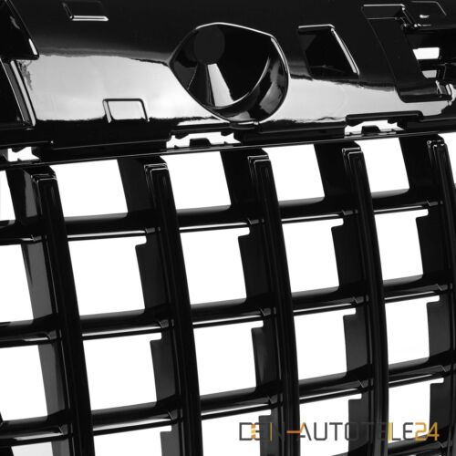 KÜHLERGRILL FRONT GRILL FÜR MERCEDES CITAN W420 VAN TOURER GLANZ SCHWARZ - Picture 5 of 6