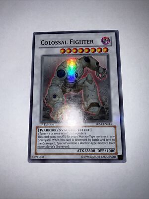 Yu-Gi-Oh! TCG Colossal Fighter 5D's Starter Deck 5DS1-EN043 1st Edition SR  NM