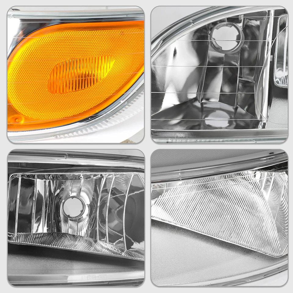 Pair Headlights For Peterbilt 330 325 335 337 340 348 382 384 386 387 Headlamps - Image 4 of 4