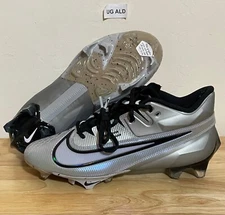 Nike Vapor Edge Elite 360 2 Grey/Black Football Cleats Size Men's 10 DA5457-002