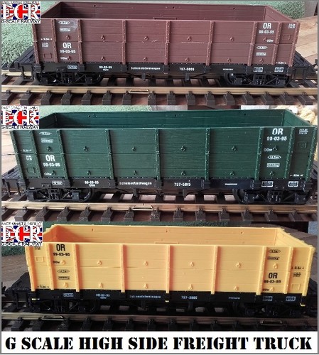 2, YES TWO G SCALE FLATBED TRUCK, POSTS & STRAPPING 2, YES TWO G SCALE FLATBED TRUCK, POSTS & STRAPPING