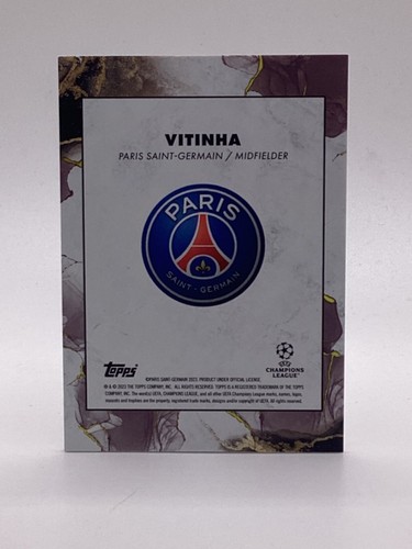 TOPPS INICIO UCC 2022/23 VITINHA PSG - Imagen 2 de 2