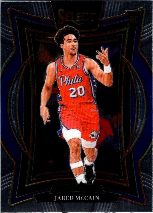2024-25 Panini Select #82 Jared McCain Concourse Rookie Card
