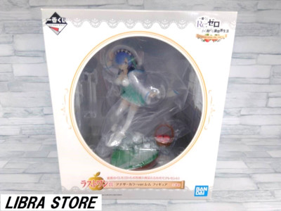 Seltene Re Zero Ichiban Kuji Snow White Life Ver. 2019 Rem Figur LO Ver. Aus JPN