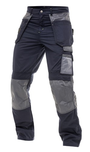 Pantalón de trabajo utilitario para hombres Cordura de seguridad resistente reforzado táctico de carga Touser - Imagen 22 de 28