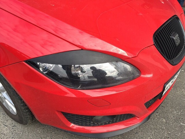 Scheinwerferblenden Für Seat Leon MK2 2005-2012 - Schwarz