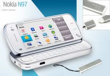 HQ Silver STYLUS TOUCH PEN FOR Nokia N97 N97 Mini 5800
