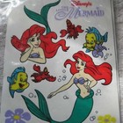 Disney's Little Mermaid 2 Sticker Sheets Ariel Flounder Sebastian Flowers Favors — photo 4