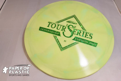 Discraft Ledgestone 2021 TOUR ESP XS Disc Golf 172 G Driver Lime Green NEW Green