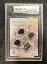 Famous Fabric Ink Movie Worn CARD Sinatra Martin Crosby Davis JR 05/20  12323