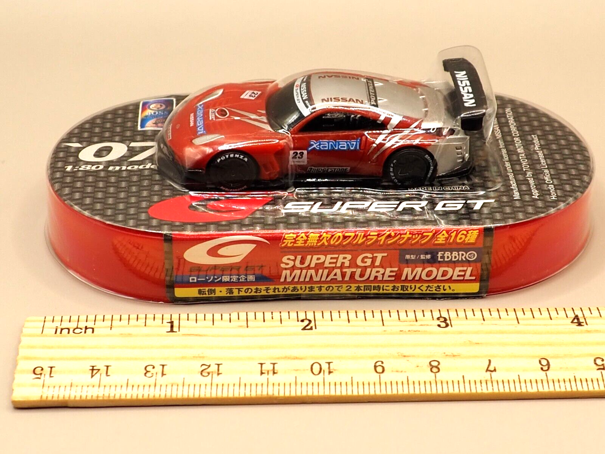 Super GT Miniature Model Mini Car Ebbro Lawson 1:80 Japan N775 | eBay
