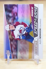 2021-22 UD Credentials Speed of the Game Rookies #SGR5 Alex Newhook - Colorado