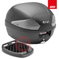 Topcase Givi B29 Tech 29LT Schwarz Mit Platte Monolock Universal Motorrad Roller