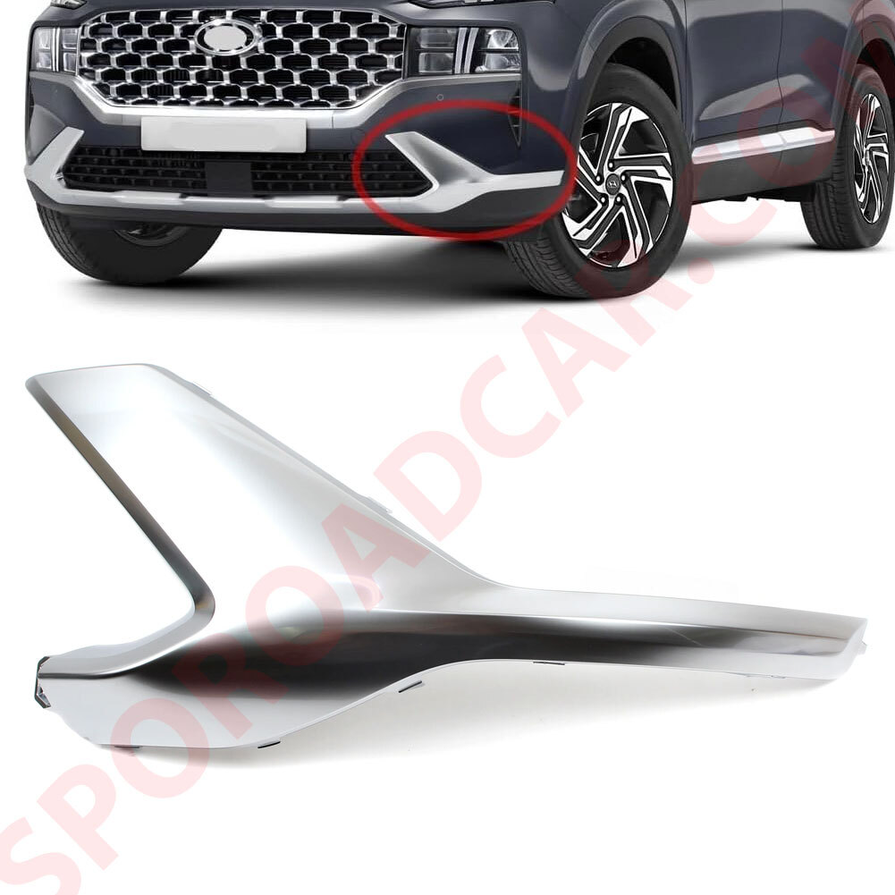 Front Bumper Lower Skid Plate Lh For 2021-2023 Hyundai Santa Fe TM
