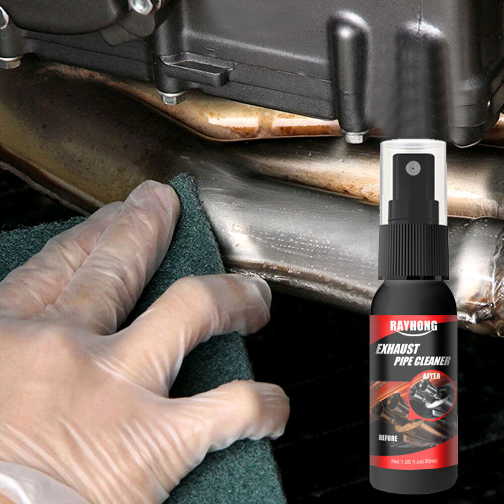 Car Motorcycle Exhaust Pipe Rust Remover Maintenance Cleaning Accessories Kit eBay