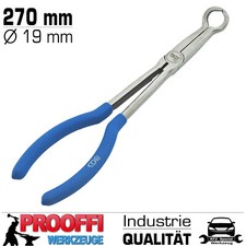 Zündkerzenzange Zündkerzen Abzieher Stecker Zange Ø 19 mm Ringspitze 270mm Lang