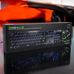 Nouveau jeu mécanique Velocinx Brennus USB Plaquette pour claviers