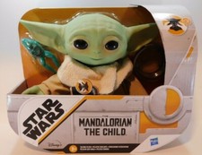 Star Wars The Child Baby Yoda Grogu Talking Plush Toy Mandalorian 8"Doll NIB