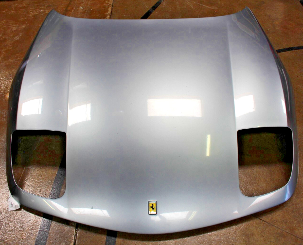 Ferrari 456 M, Front Hood w/Aftermarket Badges, Scratches, Used, P/N 65285000