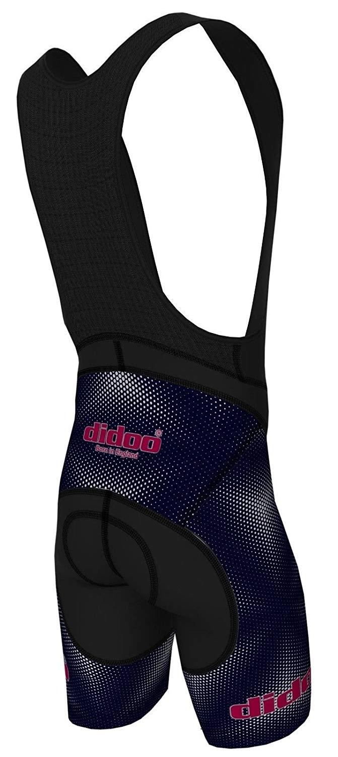 DIDOO Mens Cycling Bib Shorts Padded Bicycle Breathable Summer Racing