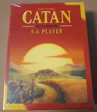 Catan 5-6 Player Extension Expansion - NEW SEALED