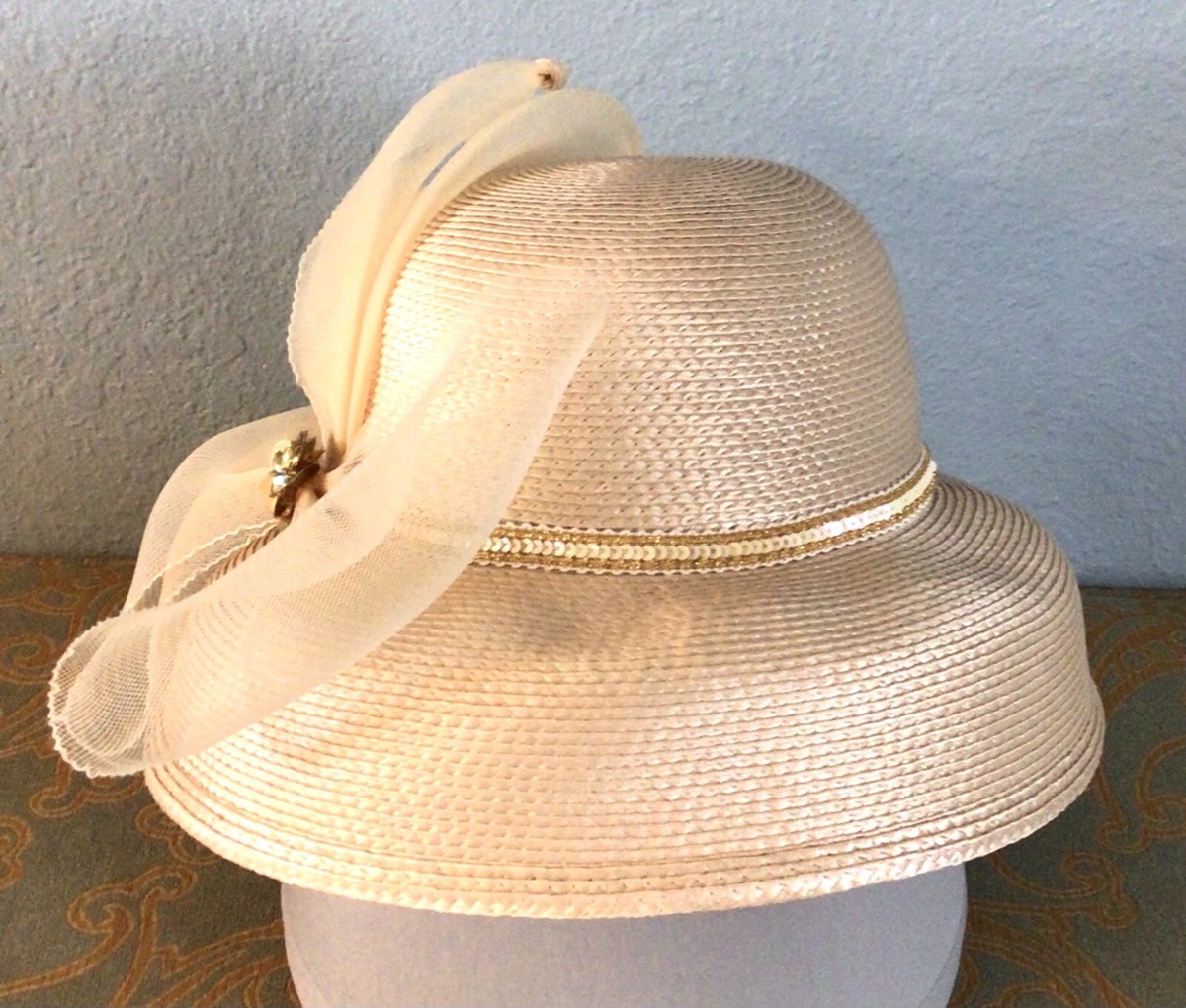 Classic Tan Woven Hat Prairie Woven Hat - Tan – Leto Accessories main image 2