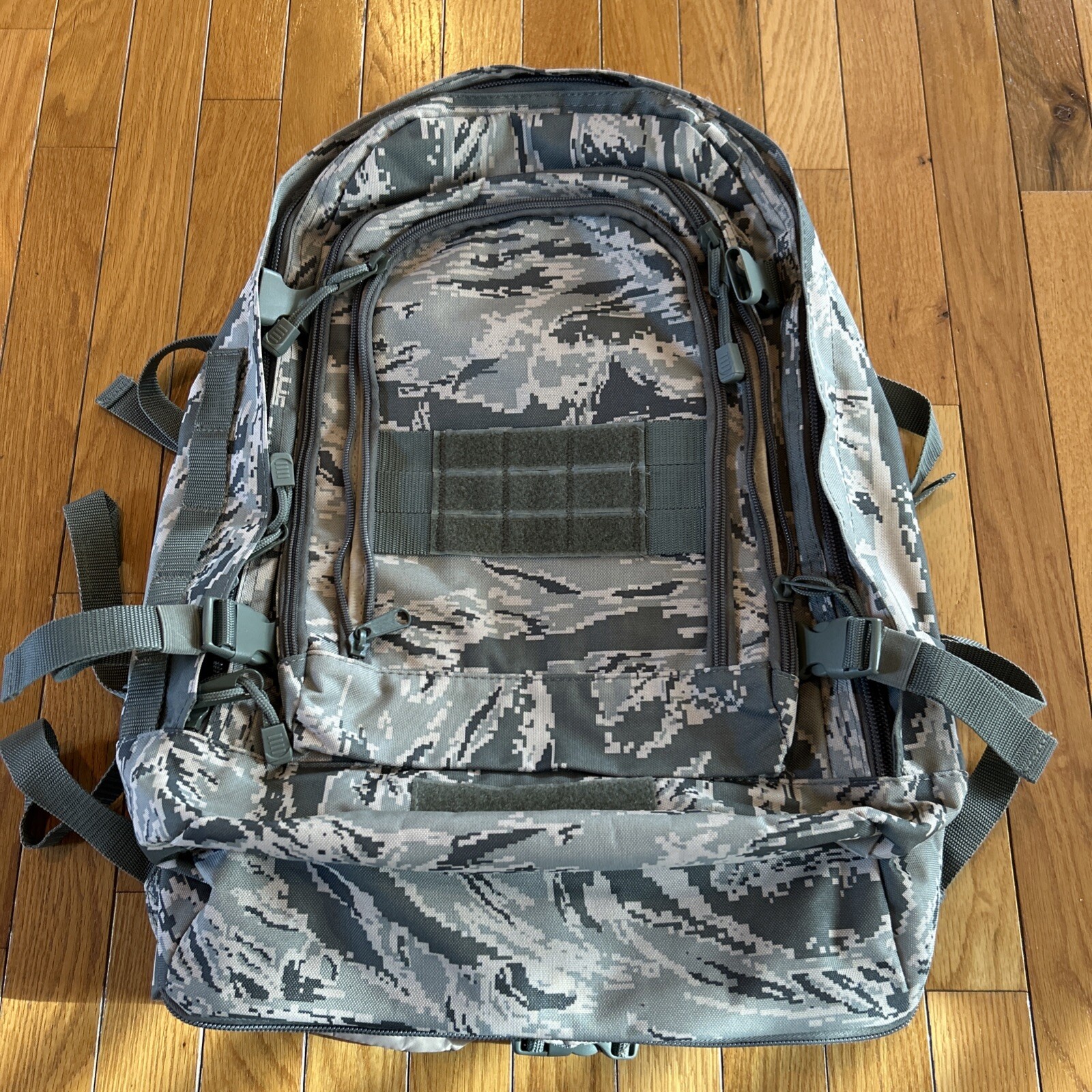 MERCURY TACTICAL 3-DAY Stretch BACKPACK Bag Tote Army Green Tan Camo Print