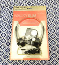 NEW Walky Slim AM Pocket Miraculous Radio Mini Radio Vintage rare NOS
