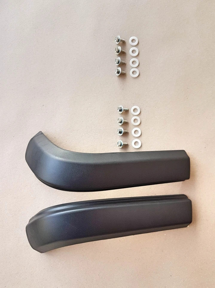 Jeep SJ Grand Wagoneer 1984-91 - Protectores de rayas Nerf para parachoques OEM - Kit delantero/trasero Foto 4 de 4