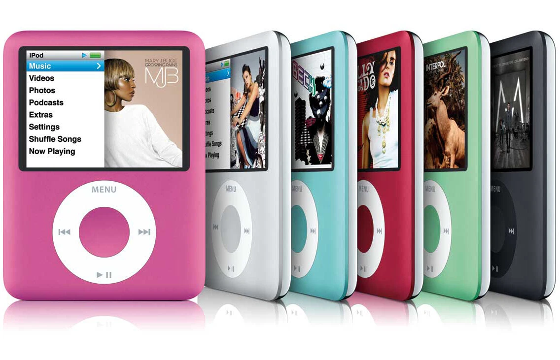 Apple iPod Nano 3rd Generation 4GB or 8GB (Choose Your GB Size and Color)