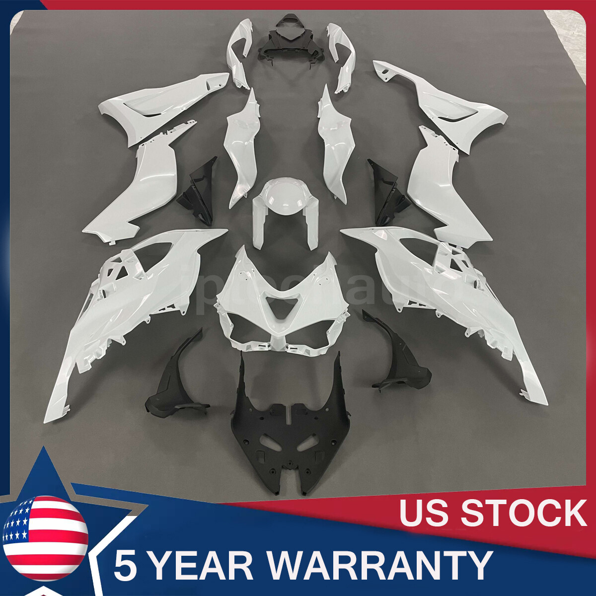 Unpainted ABS Fairing Kit For Kawasaki Ninja ZX6R 636 2024 2