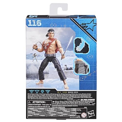 G I Joe Classified Series Quick Kick 6 Inch Action Figure with Accessories