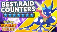 SHINY GRENINJA Raid Event counters 6IV  Pokemon Scarlet and Violet