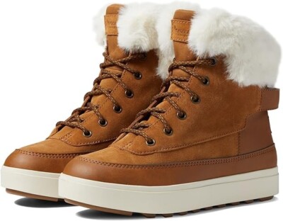 KOOLABURRA by UGG Ryanna Woman's Waterproof Faux Fur Lined Boot; Chestnut