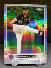 2022 Topps Chrome Base Prism Refractor #94 Lucas Giolito - Chicago White Sox
