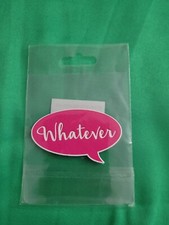 Whatever Bubble Talk Sticker Patch Decal Toy Fun Lot of 10 Gift Wholesale Craft