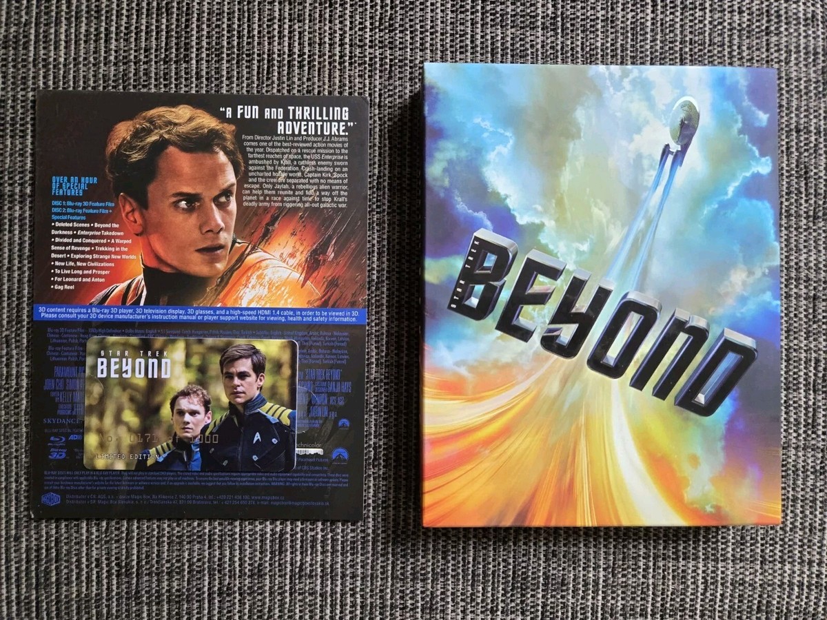 Star Trek Beyond 3D Film Arena Collector's Set (Blu-ray, 2016) - Main Image
