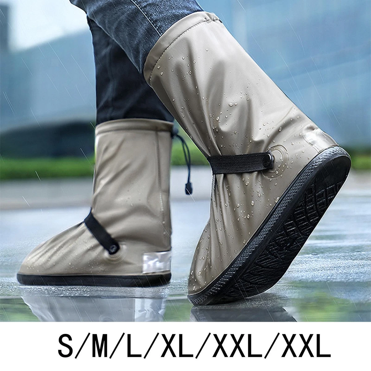 Slip on shop rubber boot covers