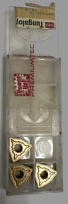 TUNGALOY TURNING INSERT WNMG080408-TH T9105 LOT OF 3