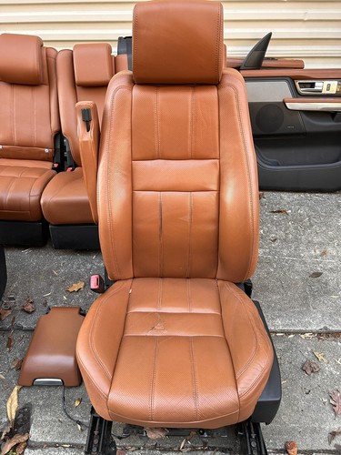2010-2013 Land Range Rover Sport L320 Seat Leather Electric Bucket Set Saddle - Picture 5 of 19