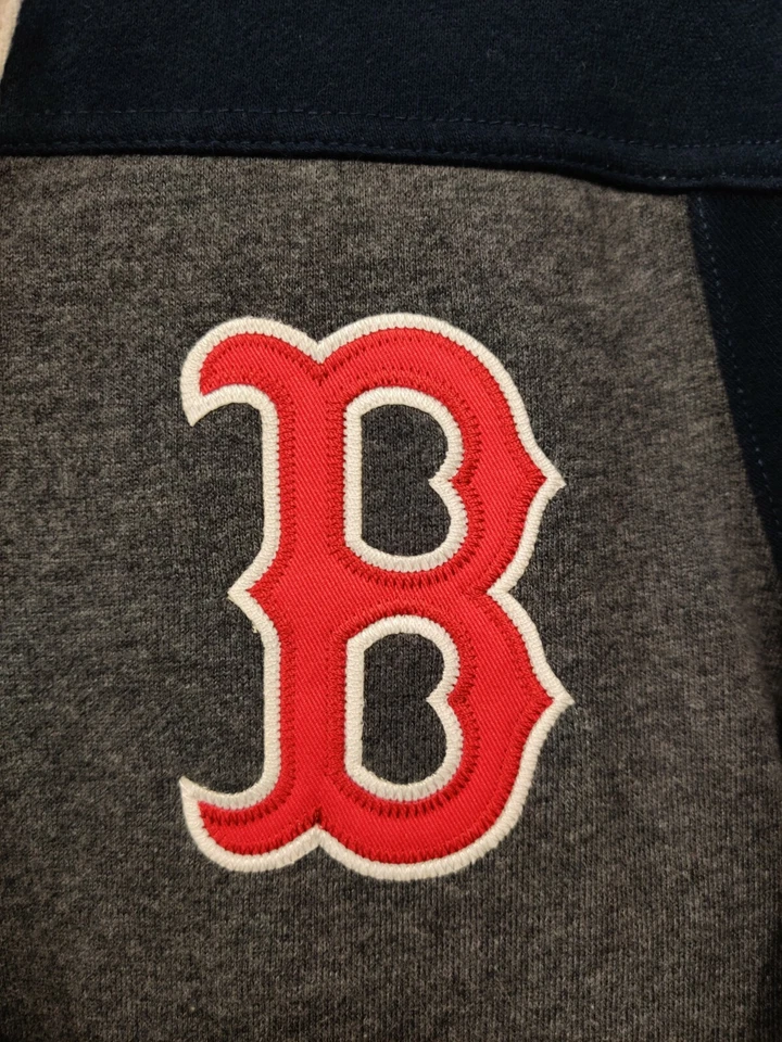 Boston Red Sox MLB Baseball Hoodie Longsleeve Sweatshirt Top '47 Mens size S - Image 4 of 4